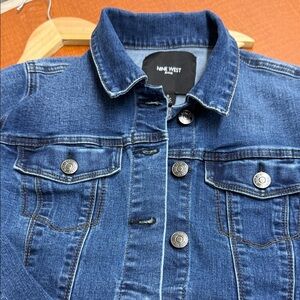 Nine West Indigo Denim Jacket